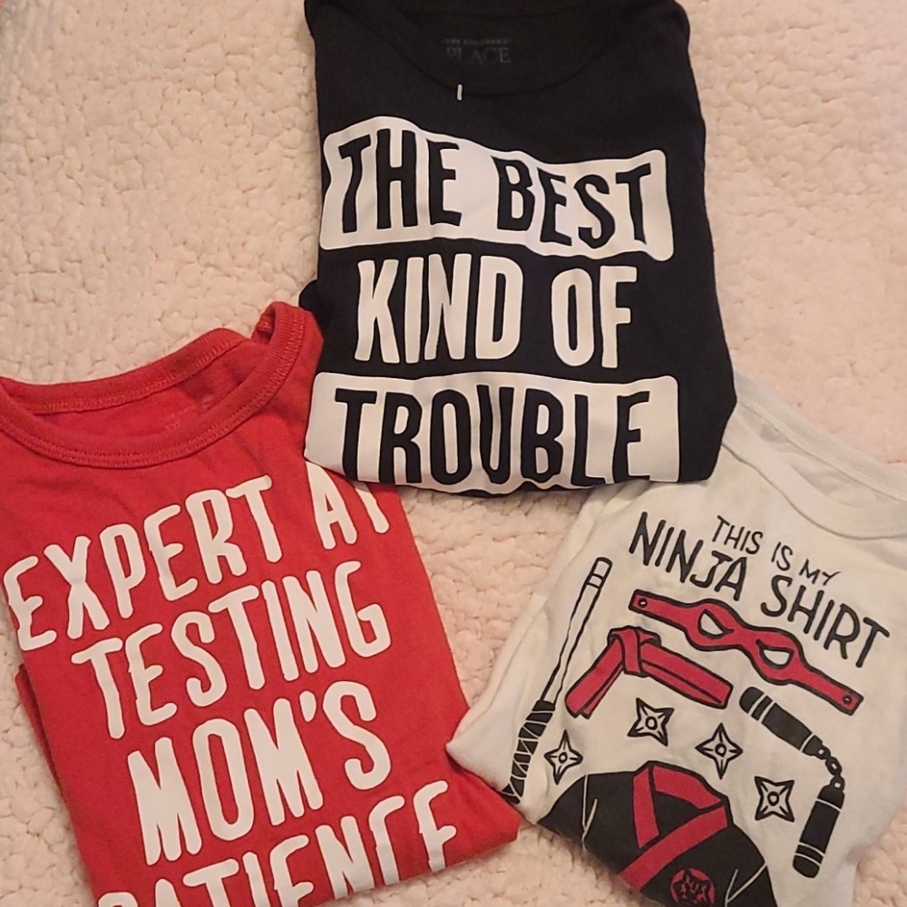 3 for $10 Long sleeved graphic tshirts